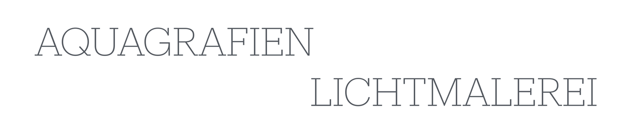 Aquagrafien Lichtmalerei